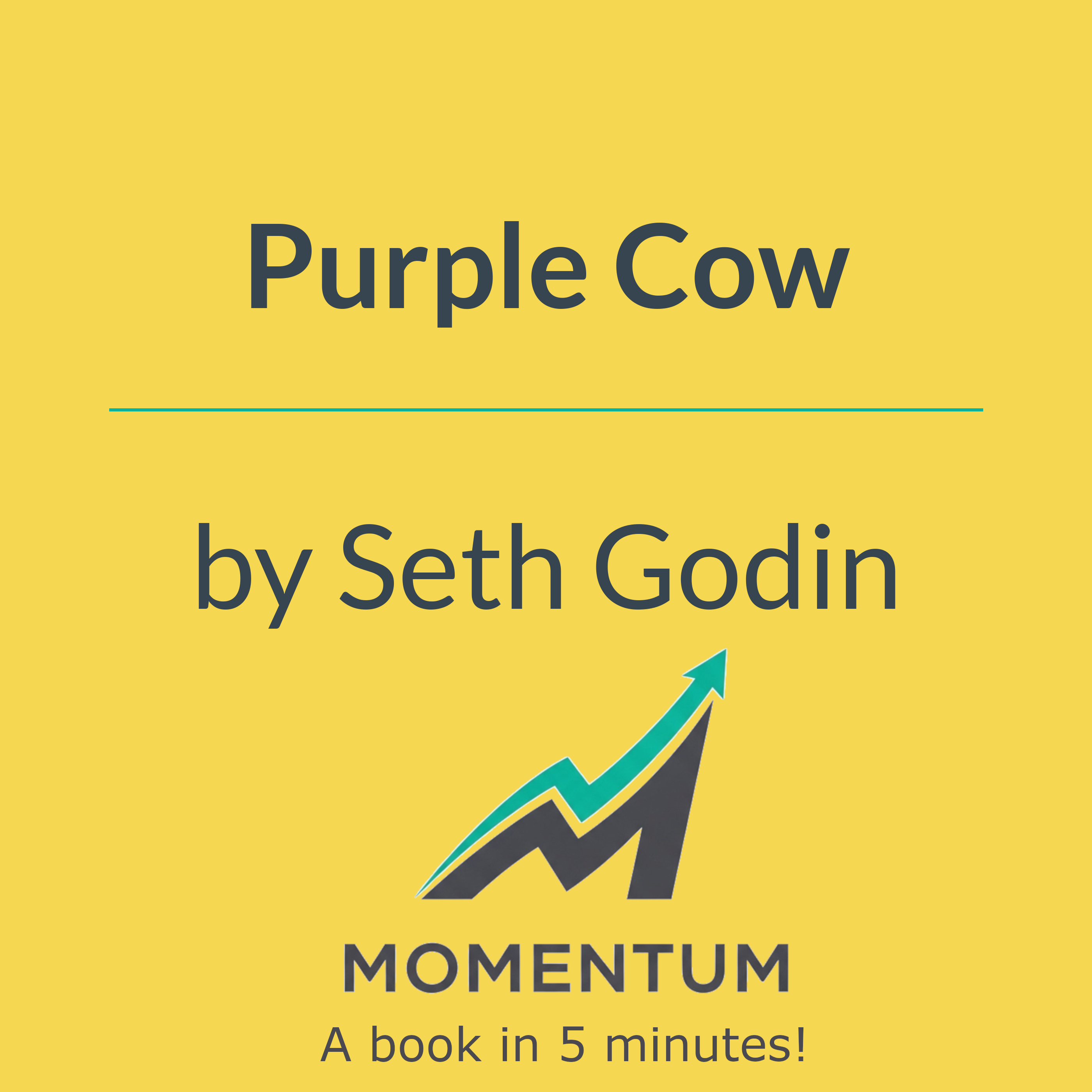 Book cover of Purple Cow: Transform Your Business by Being Remarkable