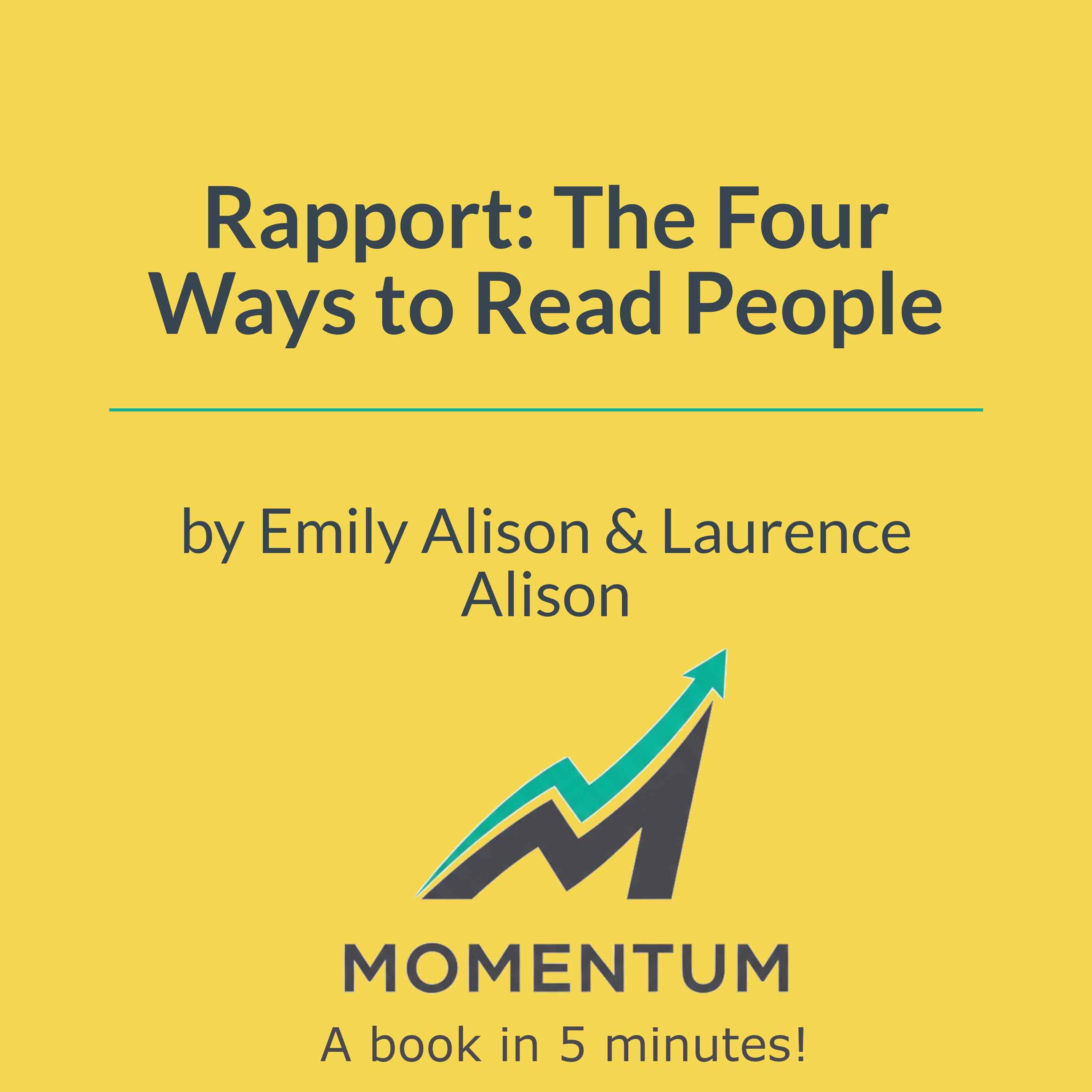 Book cover of Rapport: The Four Ways to Read People