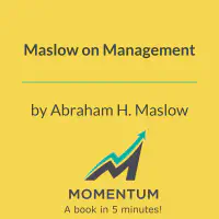 Maslow on Management