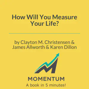 Cover of How Will You Measure Your Life?