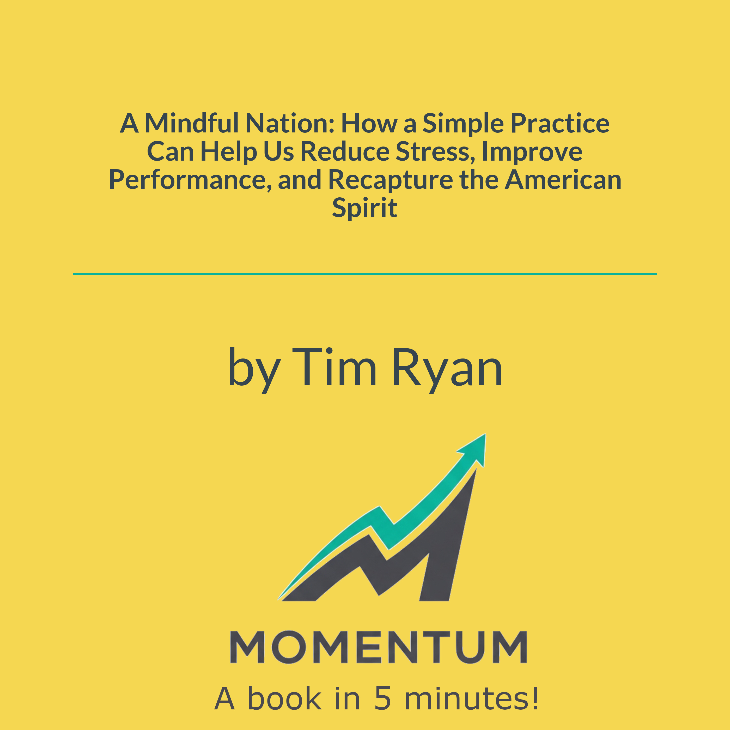 A Mindful Nation: How a Simple Practice Can Help Us Reduce Stress, Improve Performance, and Recapture the American Spirit