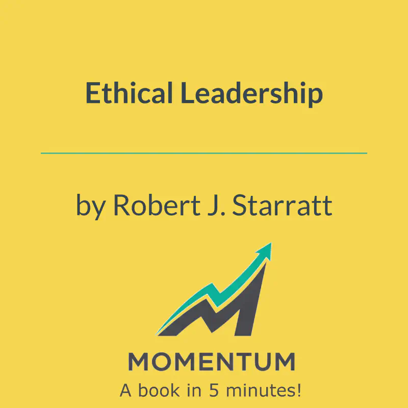 Book cover of Ethical Leadership