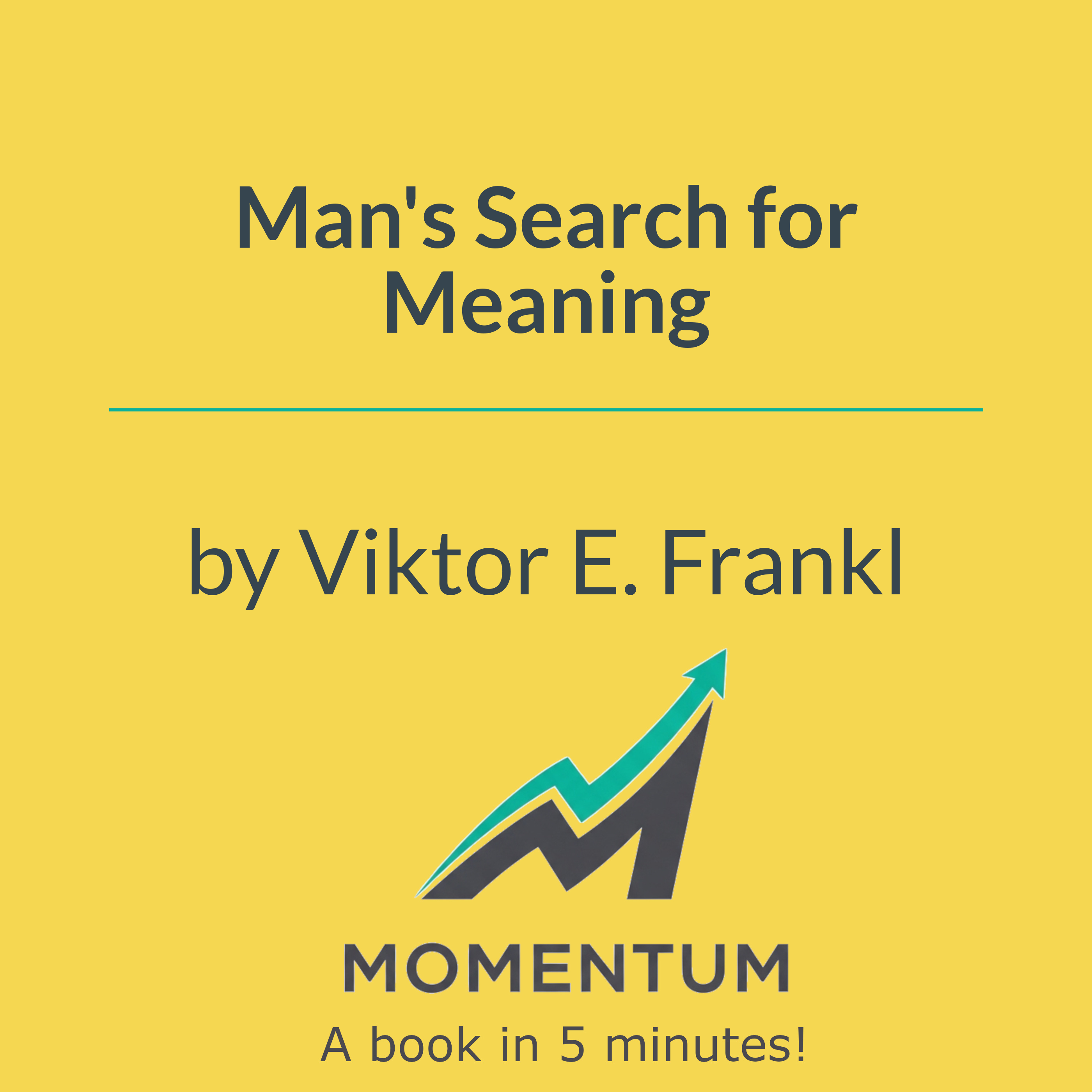 Book cover of Man's Search for Meaning