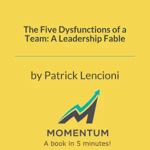 Cover of The Five Dysfunctions of a Team: A Leadership Fable