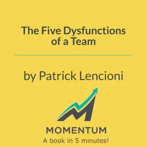 Cover of The Five Dysfunctions of a Team: A Leadership Fable