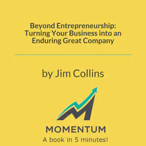 Cover of Beyond Entrepreneurship: Turning Your Business into an Enduring Great Company