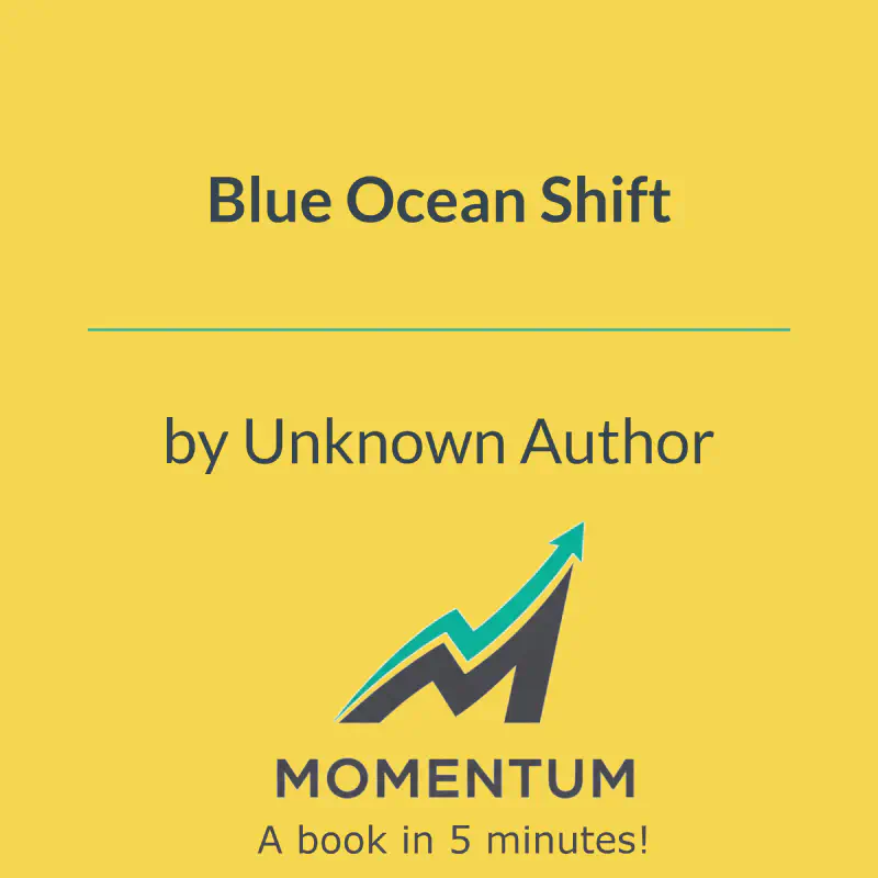 Book cover of Blue Ocean Shift