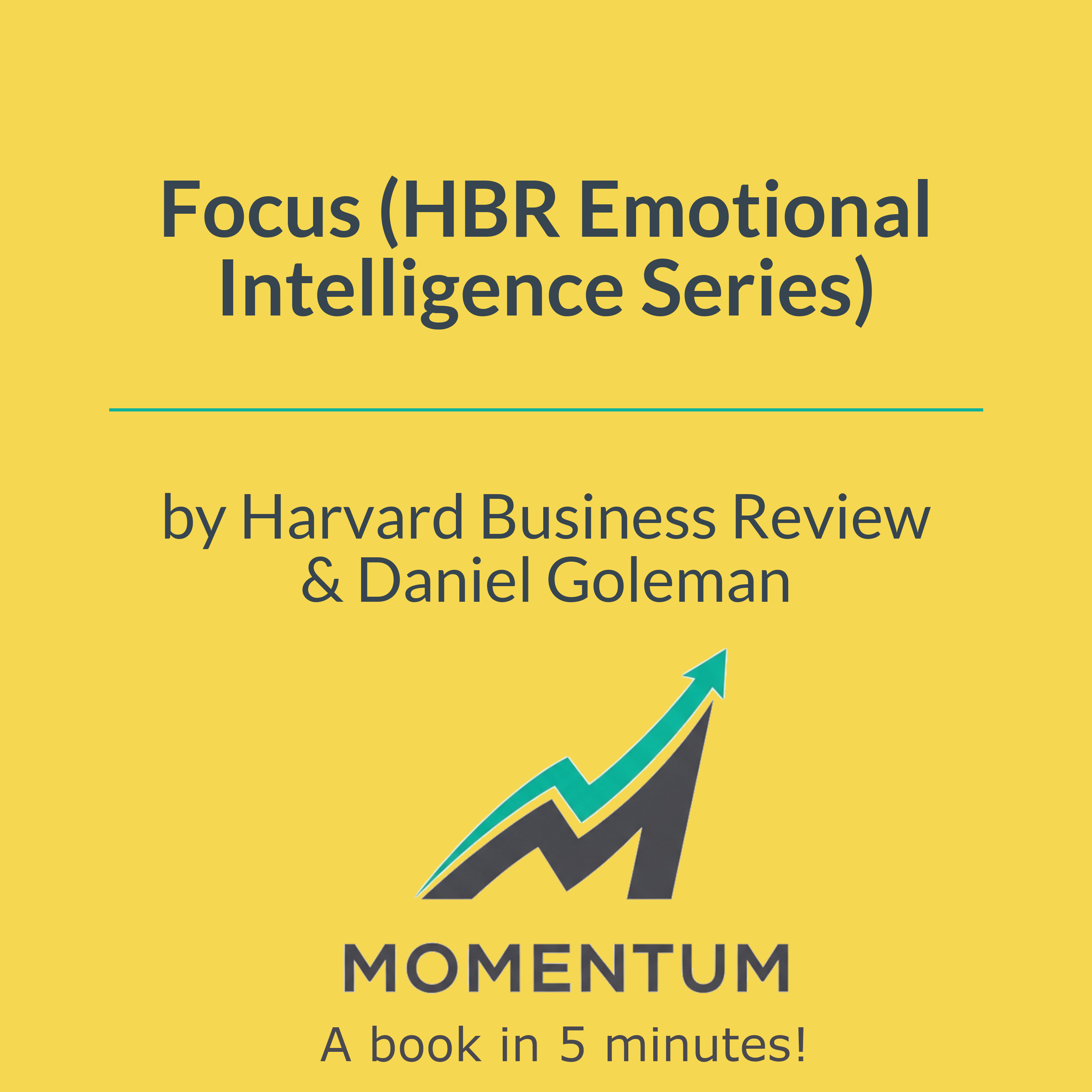 Cover of Focus (HBR Emotional Intelligence Series)