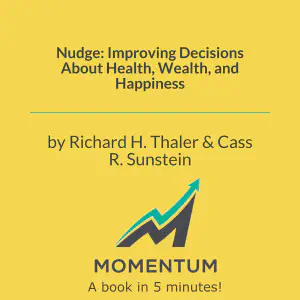 Cover of Nudge: Improving Decisions About Health, Wealth, and Happiness