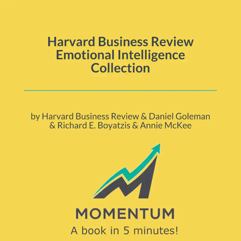 Book cover of Harvard Business Review Emotional Intelligence Collection