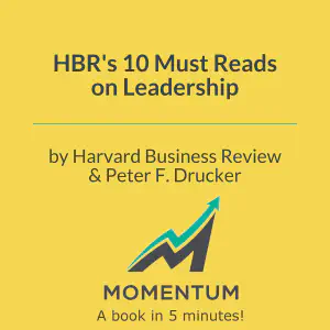 Cover of HBR's 10 Must Reads on Leadership