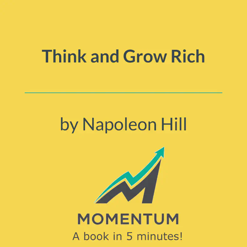 Book cover of Think and Grow Rich