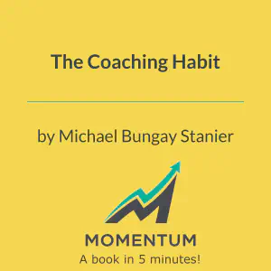 Cover of The Coaching Habit