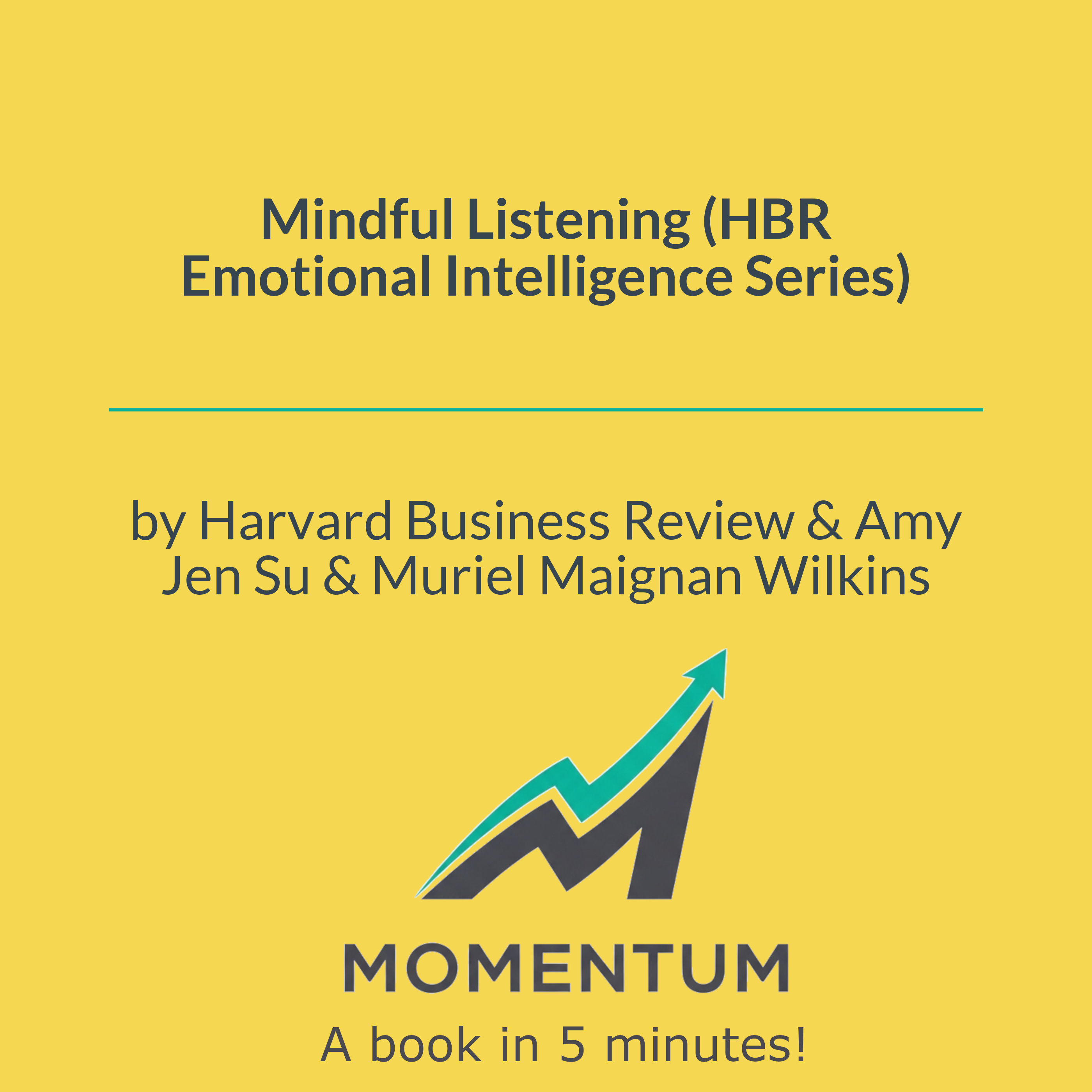 Cover of Mindful Listening (HBR Emotional Intelligence Series)