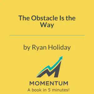 Cover of The Obstacle Is the Way