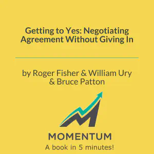Cover of Getting to Yes: Negotiating Agreement Without Giving In