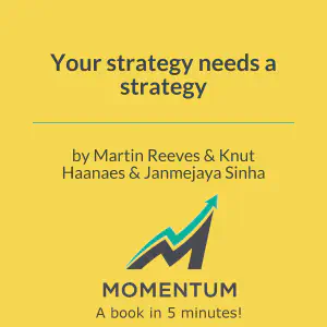 Cover of Your strategy needs a strategy