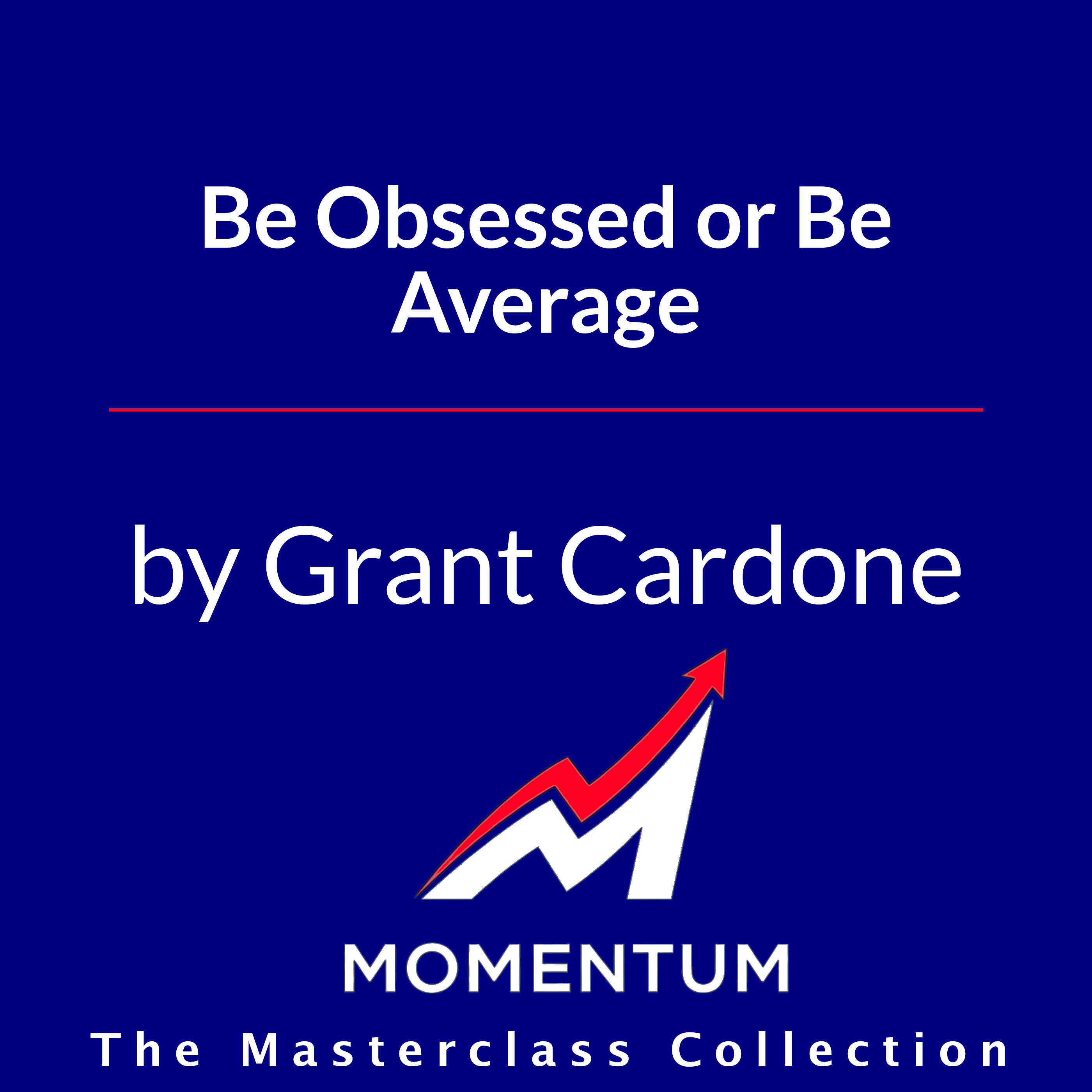 Premium Cover for Be Obsessed or Be Average