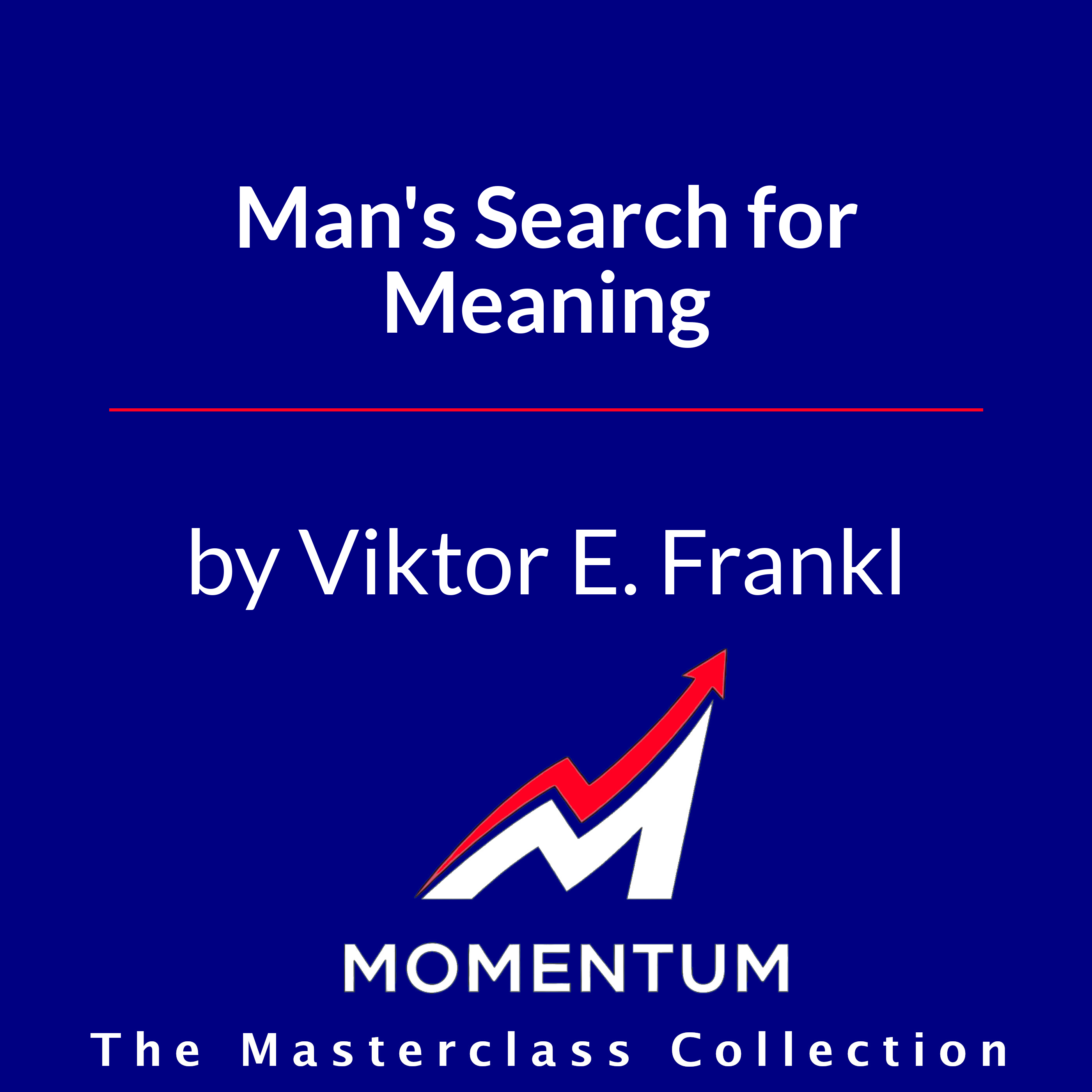 Premium Cover for Man's Search for Meaning